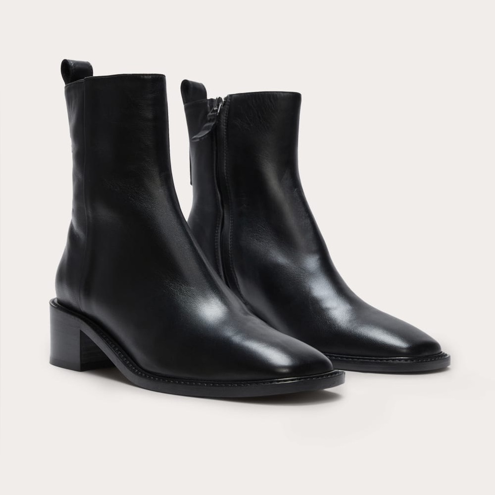 Everlane The City Boot Women’s Size 8 Black Leather
